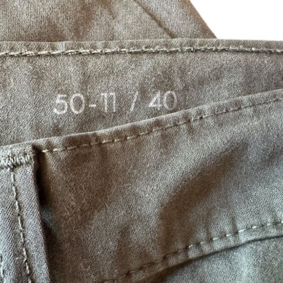 Fidelity Denim Havana Twill Green Straight Leg Denim Jeans Mens 40 - Picture 9 of 12